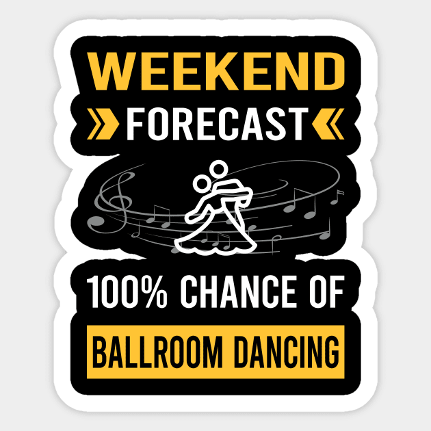 Weekend Forecast Ballroom Dancing Dance Dancer Sticker by Good Day